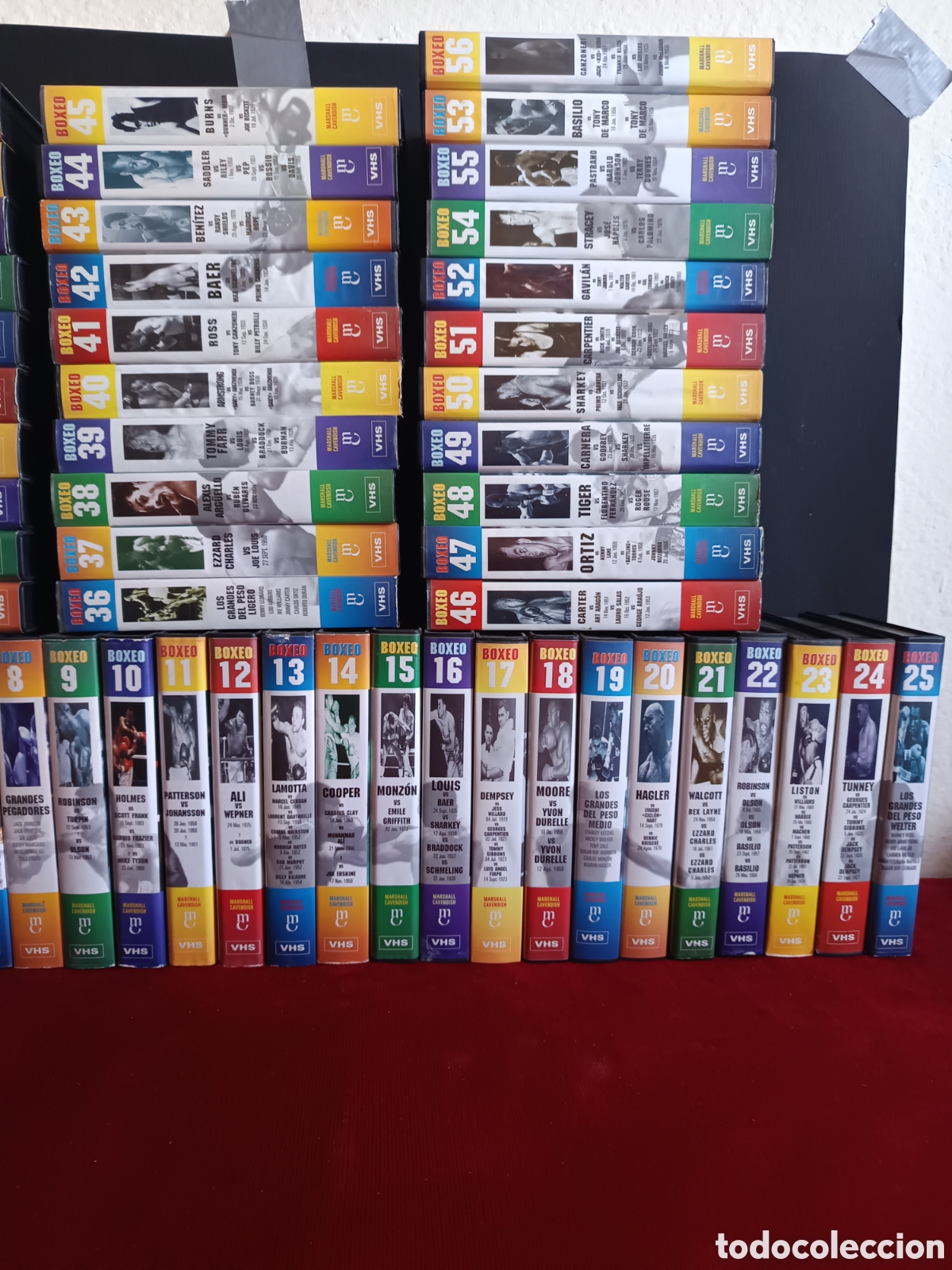 Cine: BOXEO colecci&oacute;n de 56 VHS - Foto 3