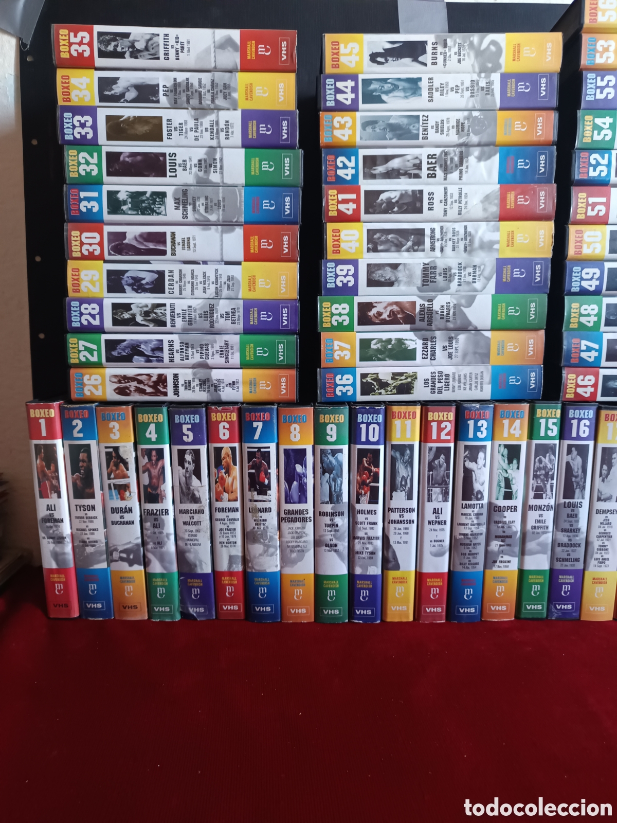 Cine: BOXEO colecci&oacute;n de 56 VHS - Foto 4