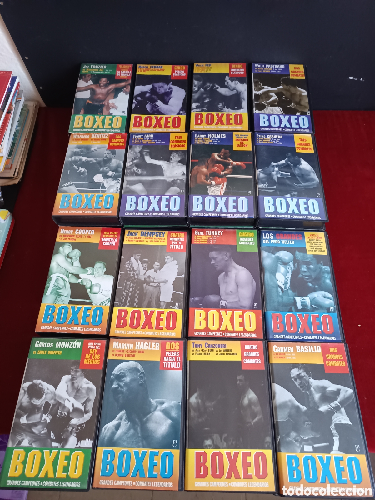 Cine: BOXEO colecci&oacute;n de 56 VHS - Foto 1