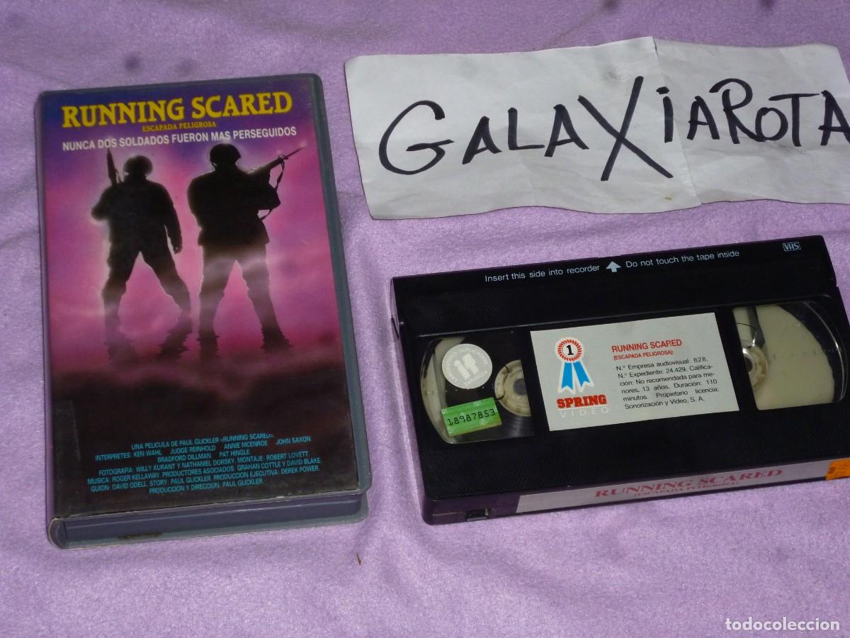 Cine: Running scared. Pelicula en video VHS - Foto 1