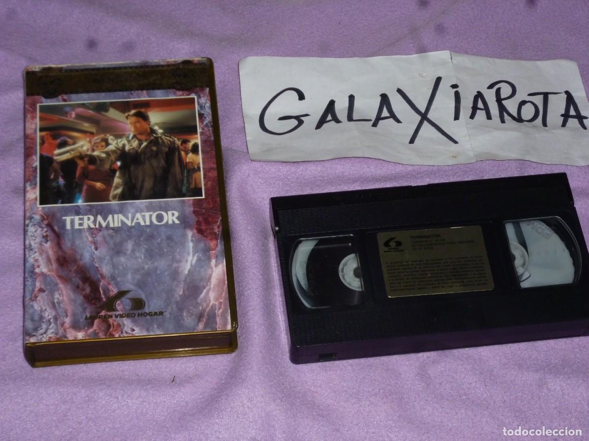 Cine: Terminator. Pelicula en video VHS - Foto 1