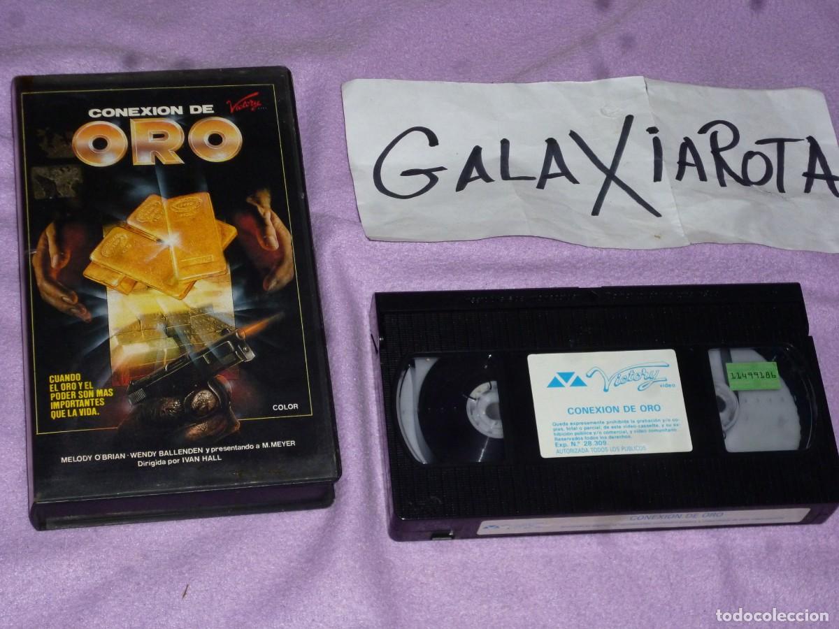 Cine: Conexion de oro. Pelicula en video VHS