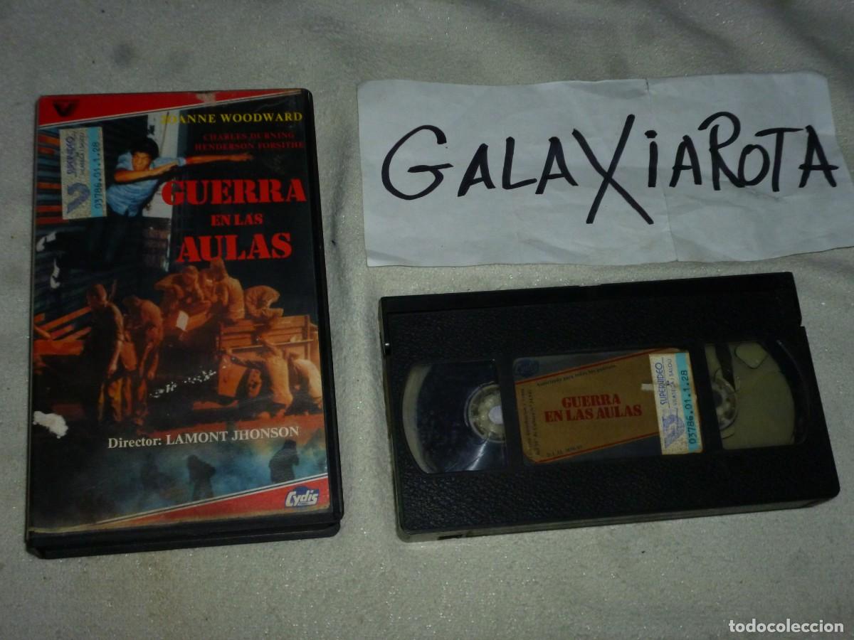 Cine: Guerra en las aulas. Pelicula en video VHS