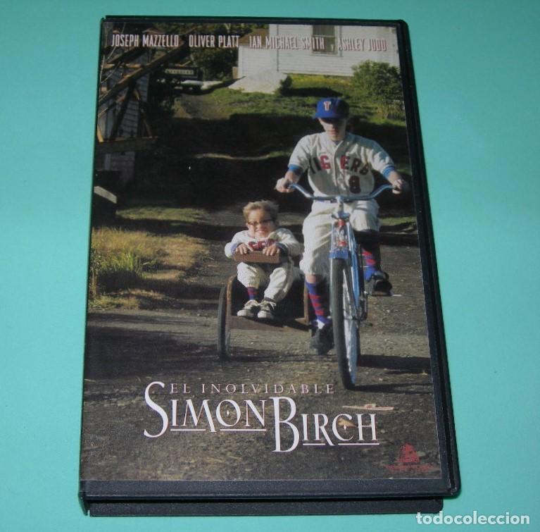 Cinema: PEL&Iacute;CULA VHS EL INOLVIDABLE SIMON BIRCH - JOSEPH MAZZELLO - OLIVER PLATT -