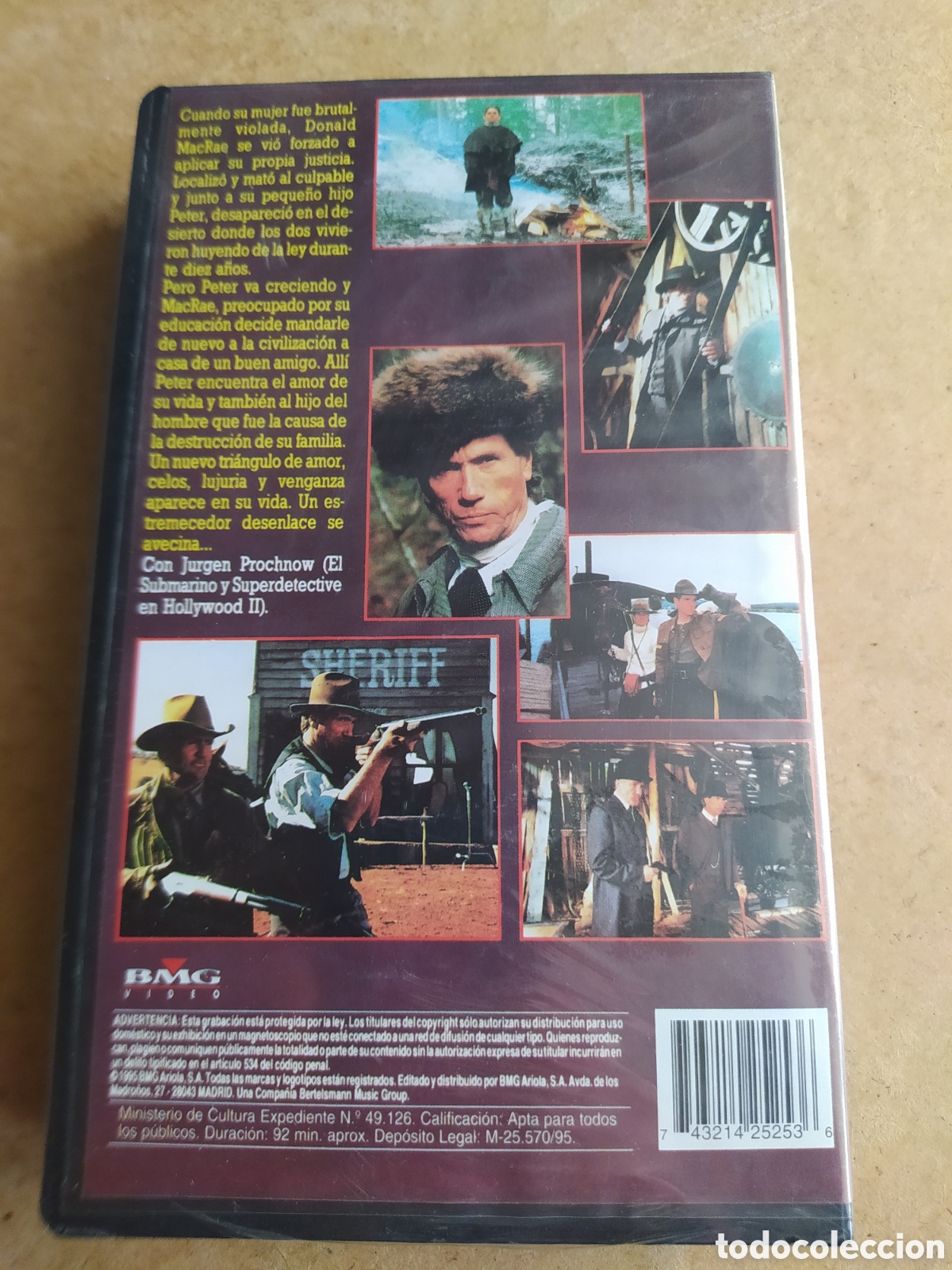Cine: VHS - el reverso de la ley ( precintada ) - Foto 2