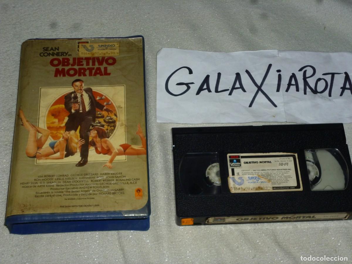 Cine: Objetivo mortal. Pelicula en video VHS