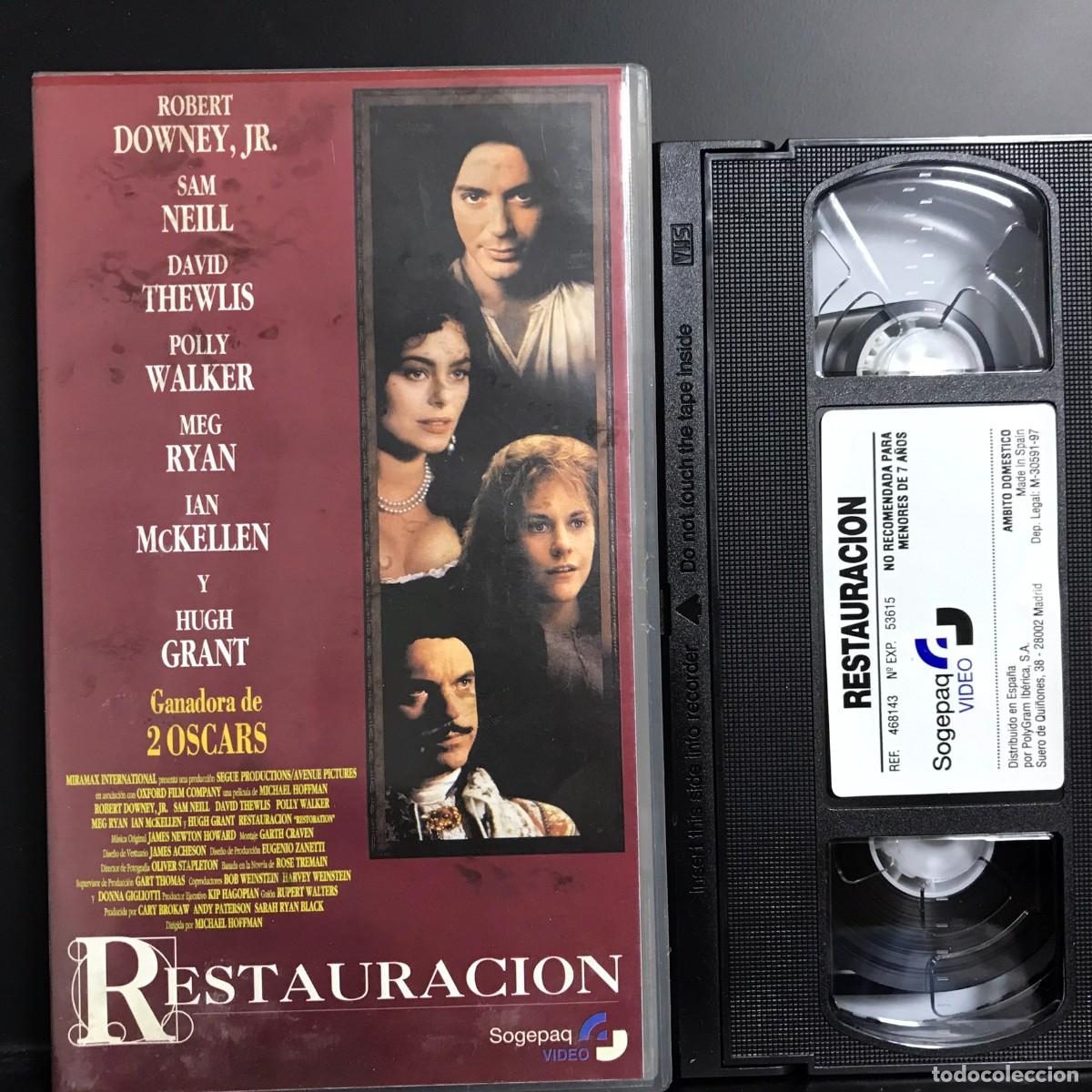 Cine: Michael Hoffman ● Restauraci&oacute;n ● [VHS] 1994 - Foto 1