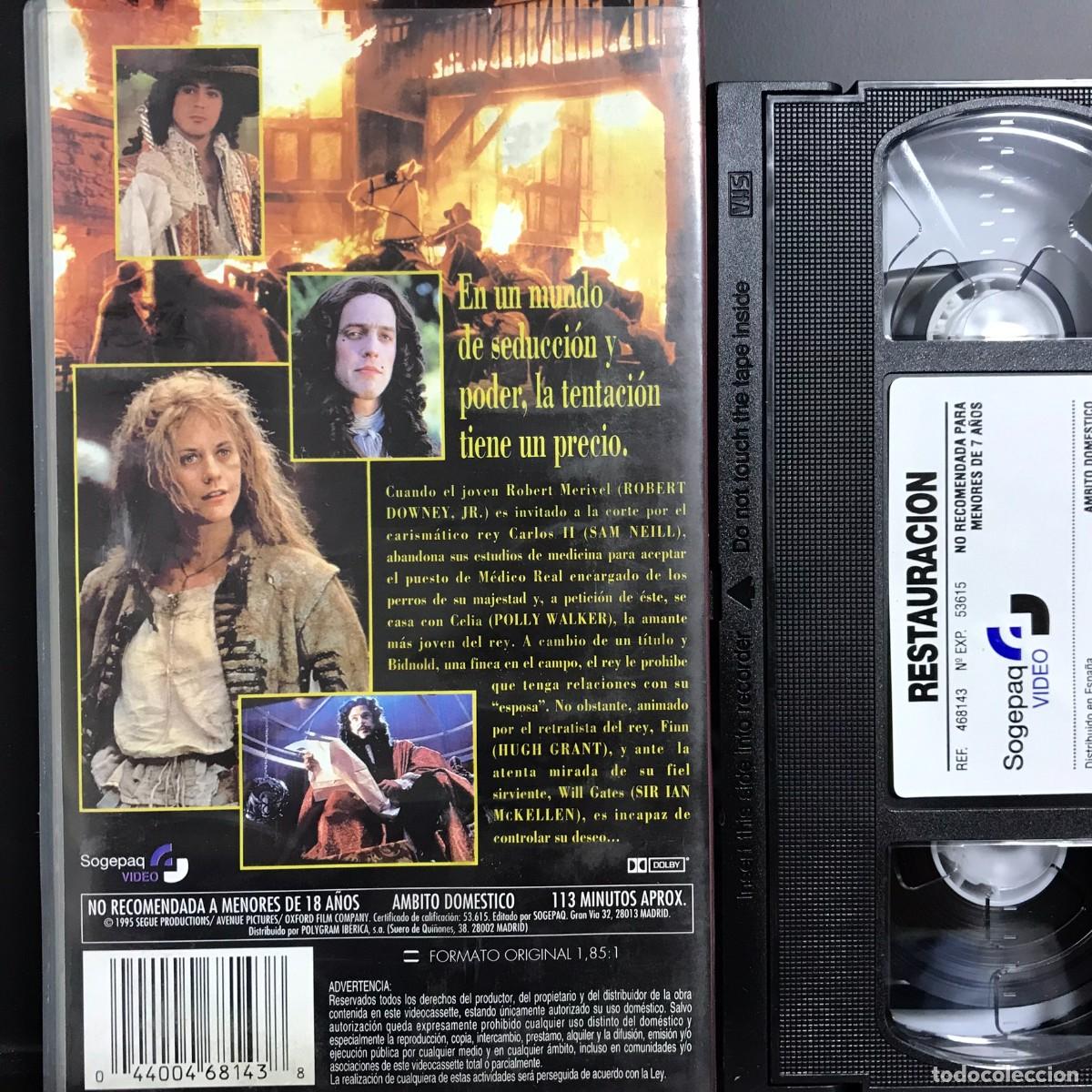 Cine: Michael Hoffman ● Restauraci&oacute;n ● [VHS] 1994 - Foto 2