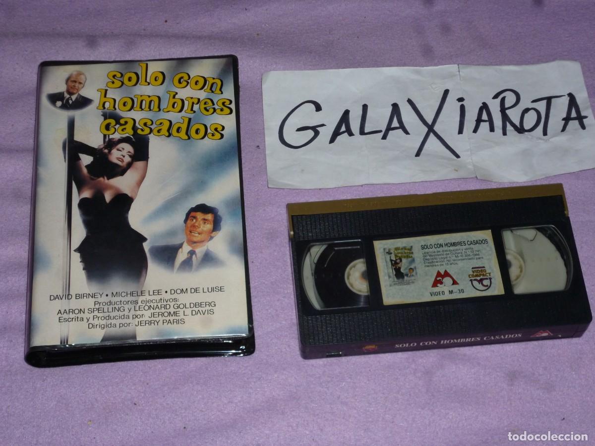 Cine: Solo con hombres casados. Pelicula en video VHS