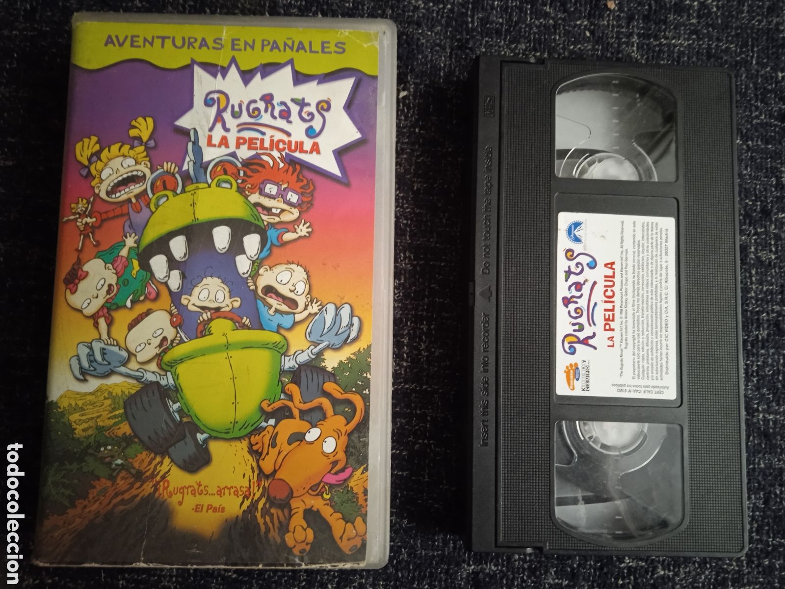Cin&eacute;ma: VHS - Rughats - aventuras en pa&ntilde;ales