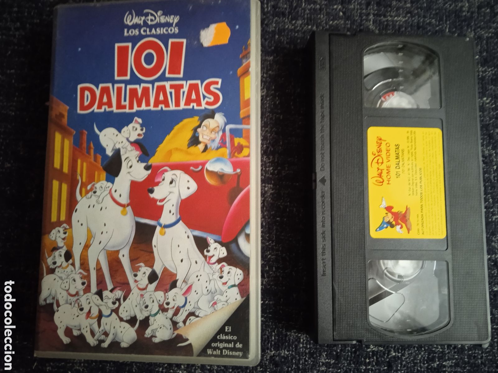 Cinema: VHS - 101 DALMATAS. - . Disney