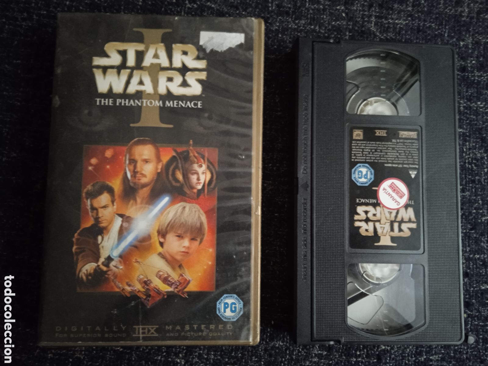 Cine: VHS - star wars the phantom menace, - version original. - Foto 1