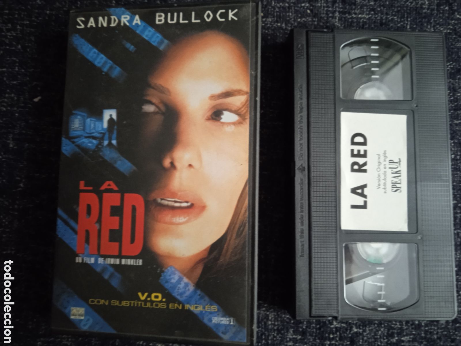 Cin&eacute;ma: VHS - LA RED - Sandra Bullock, Jeremy Northam, Dennis Miller - Thriller,