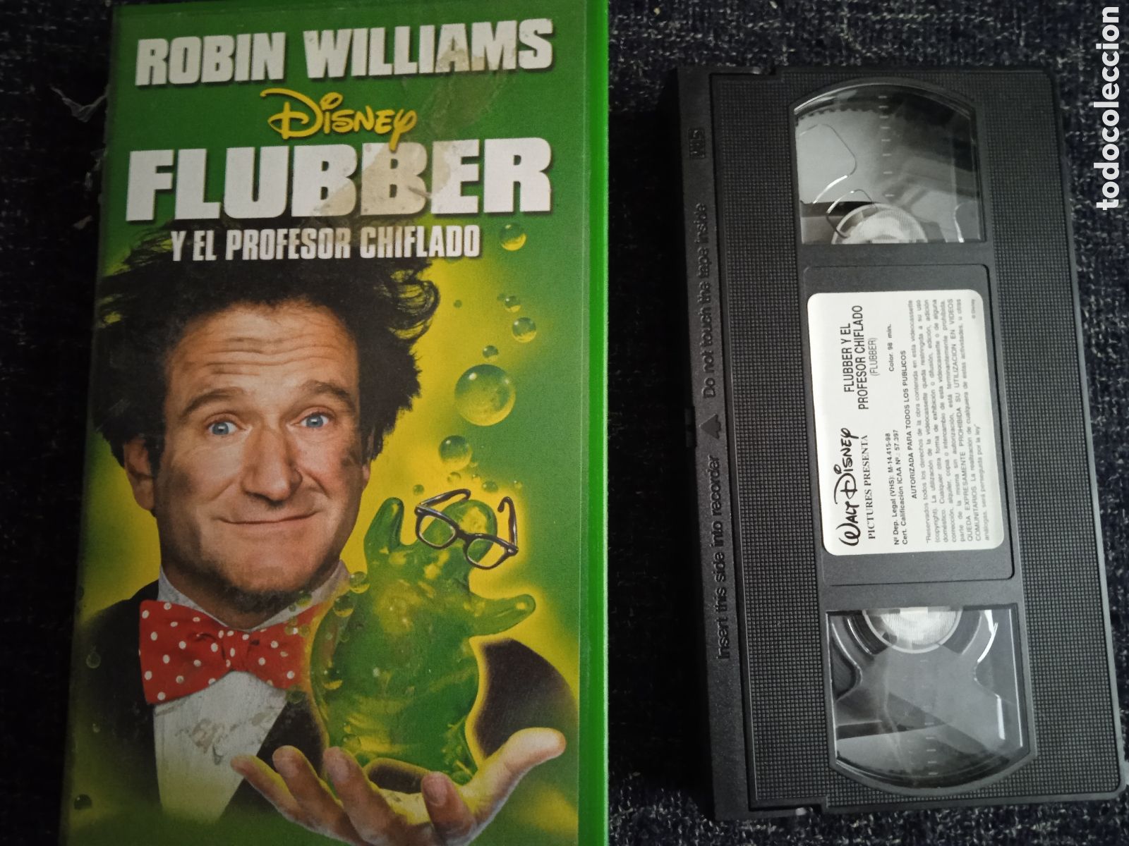 Cin&eacute;ma: VHS - Flubber y el profesor chiflado - Robin Williams