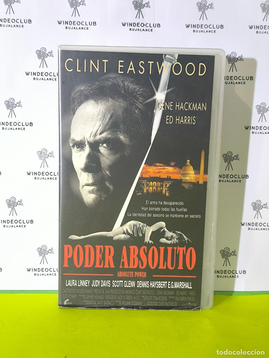 Cine: VHS PODER ABSOLUTO (CLINT EASTWOOD) - Foto 1