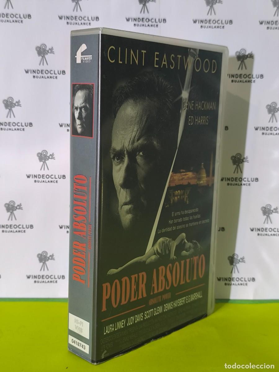 Cine: VHS PODER ABSOLUTO (CLINT EASTWOOD) - Foto 3