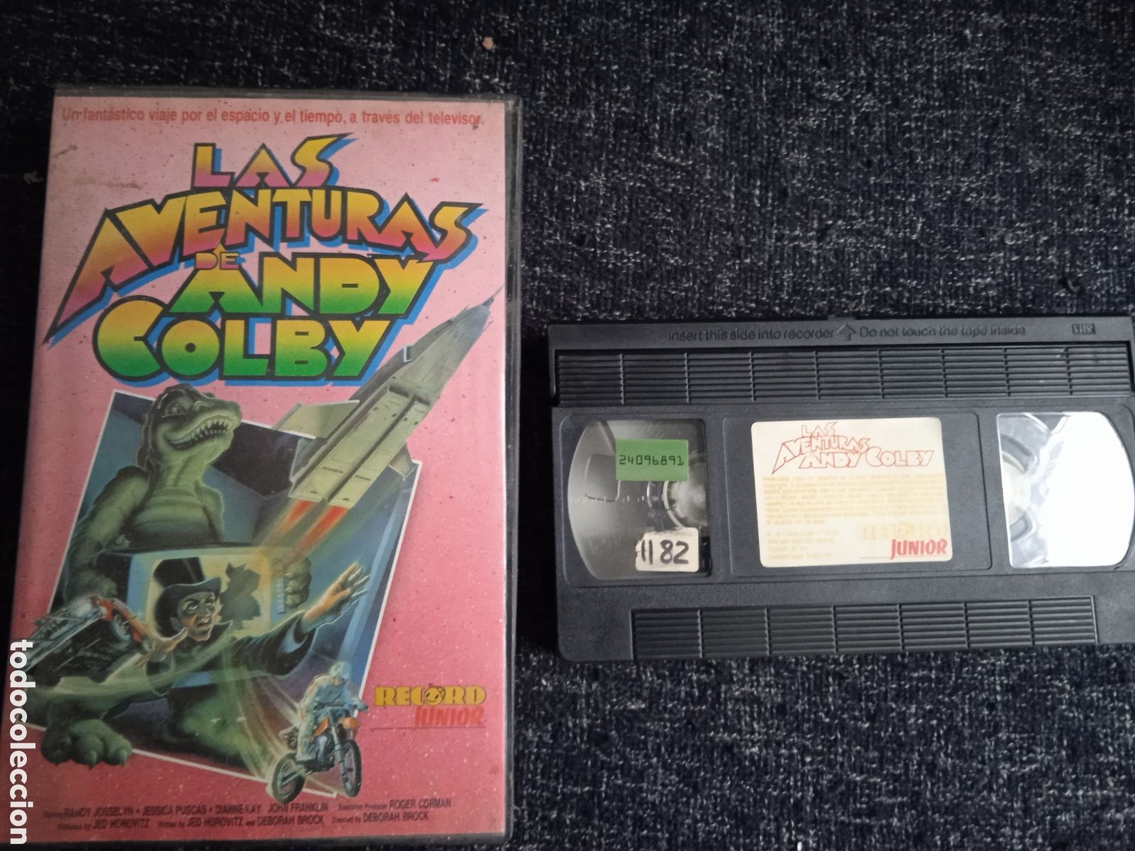 Cine: VHS - LAS AVENTURAS DE ANDY COLBY - RANDY JOSSELYN, JESSICA PUSCAS,