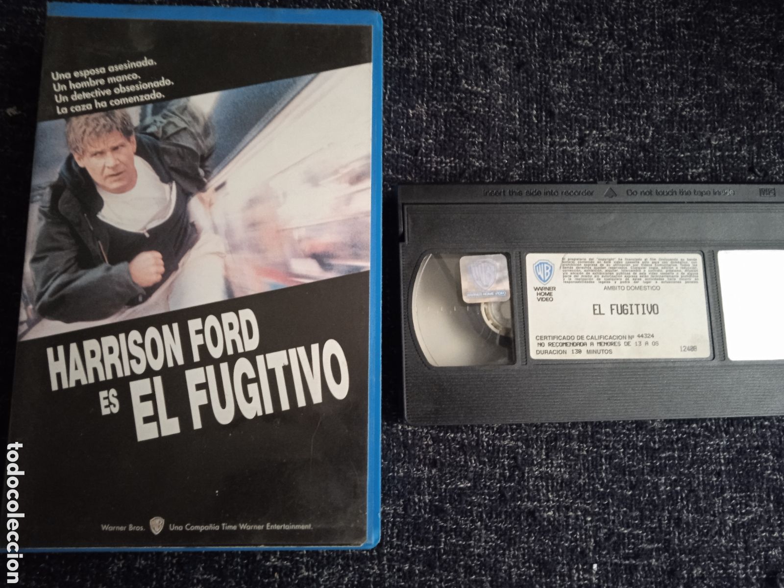 Cin&eacute;ma: VHS -El fugitivo.- Harrison Ford