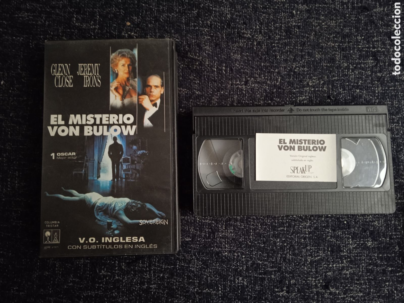 Cine: VHS - El misterio von Bulow con Glenn Close , Jeremy Irons