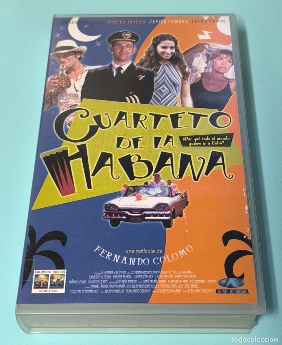 Cin&eacute;ma: PEL&Iacute;CULA VHS CUARTETO DE LA HABANA - ERNESTO ALTERIO - MIRTHA IBARRA -