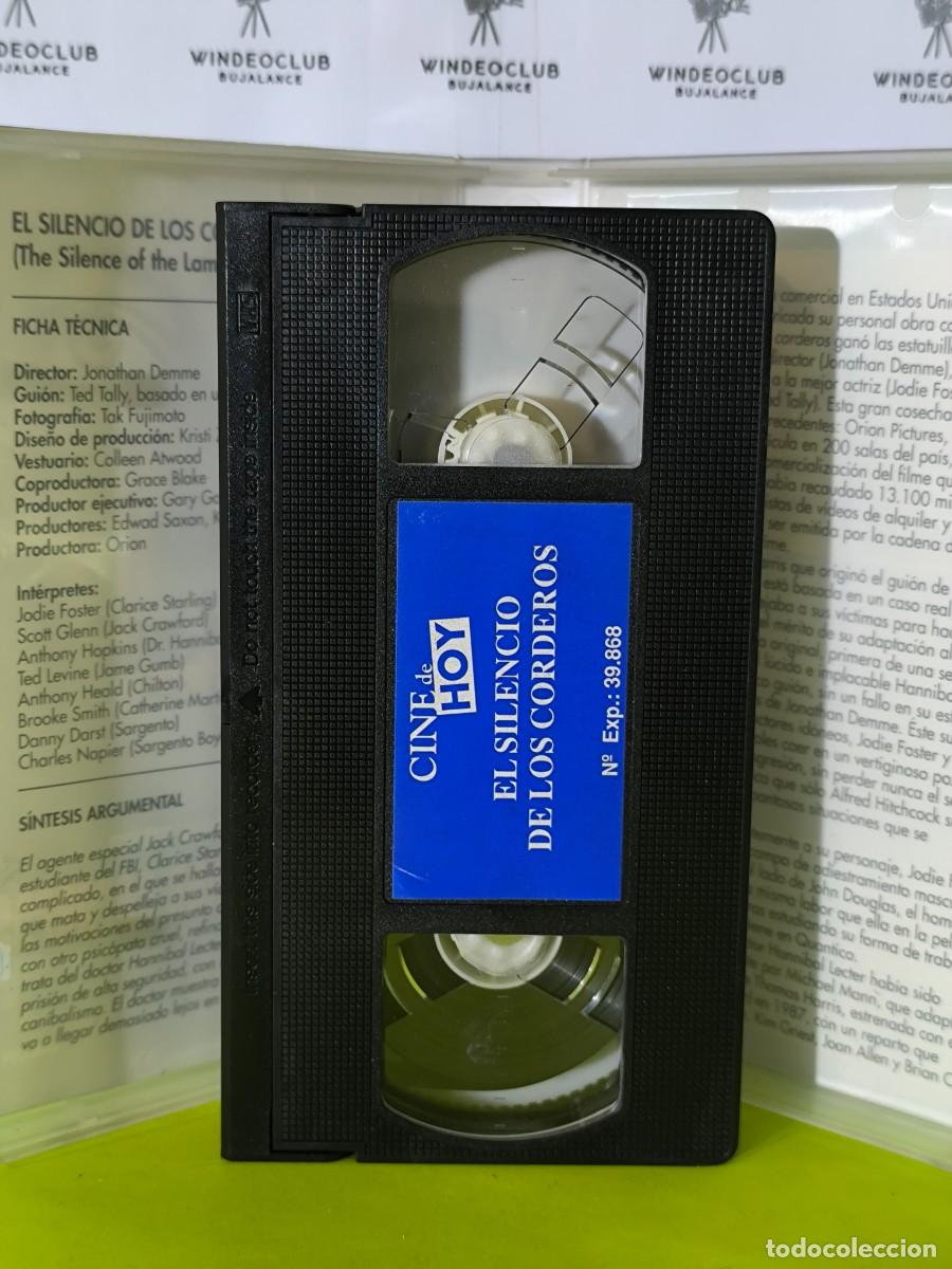 Cine: VHS EL SILENCIO DE LOS CORDEROS - Foto 4