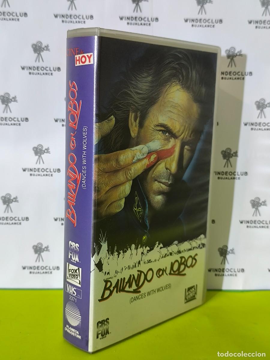 Cine: VHS BAILANDO CON LOBOS - Foto 3