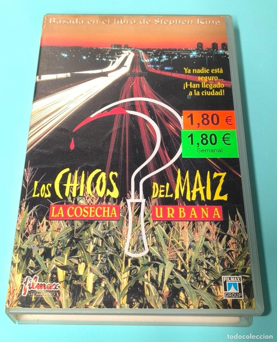 Cine: PEL&Iacute;CULA VHS LOS CHICOS DEL MAIZ - LA COSECHA URBANA - TERROR - STEPHEN KING -