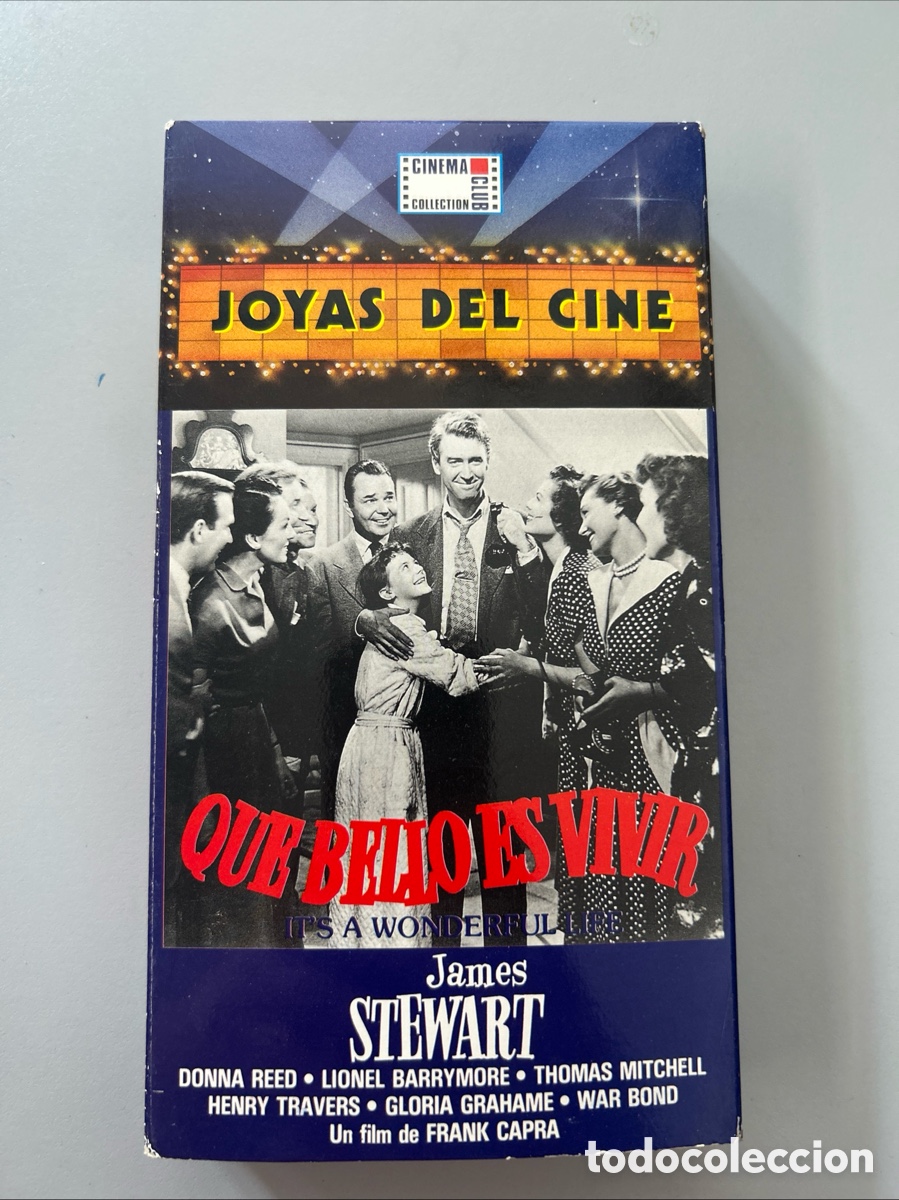 Kino: VHS Qu&eacute; bello es vivir! colecci&oacute;n &ldquo;Joyas del Cine&rdquo; - Cinema Club Collection