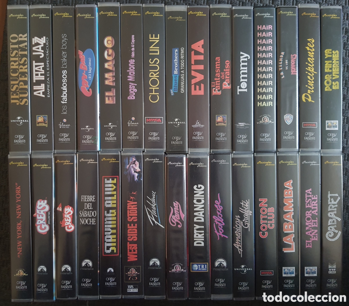 Cinema: VHS Magn&iacute;fica colecci&oacute;n de Musicales