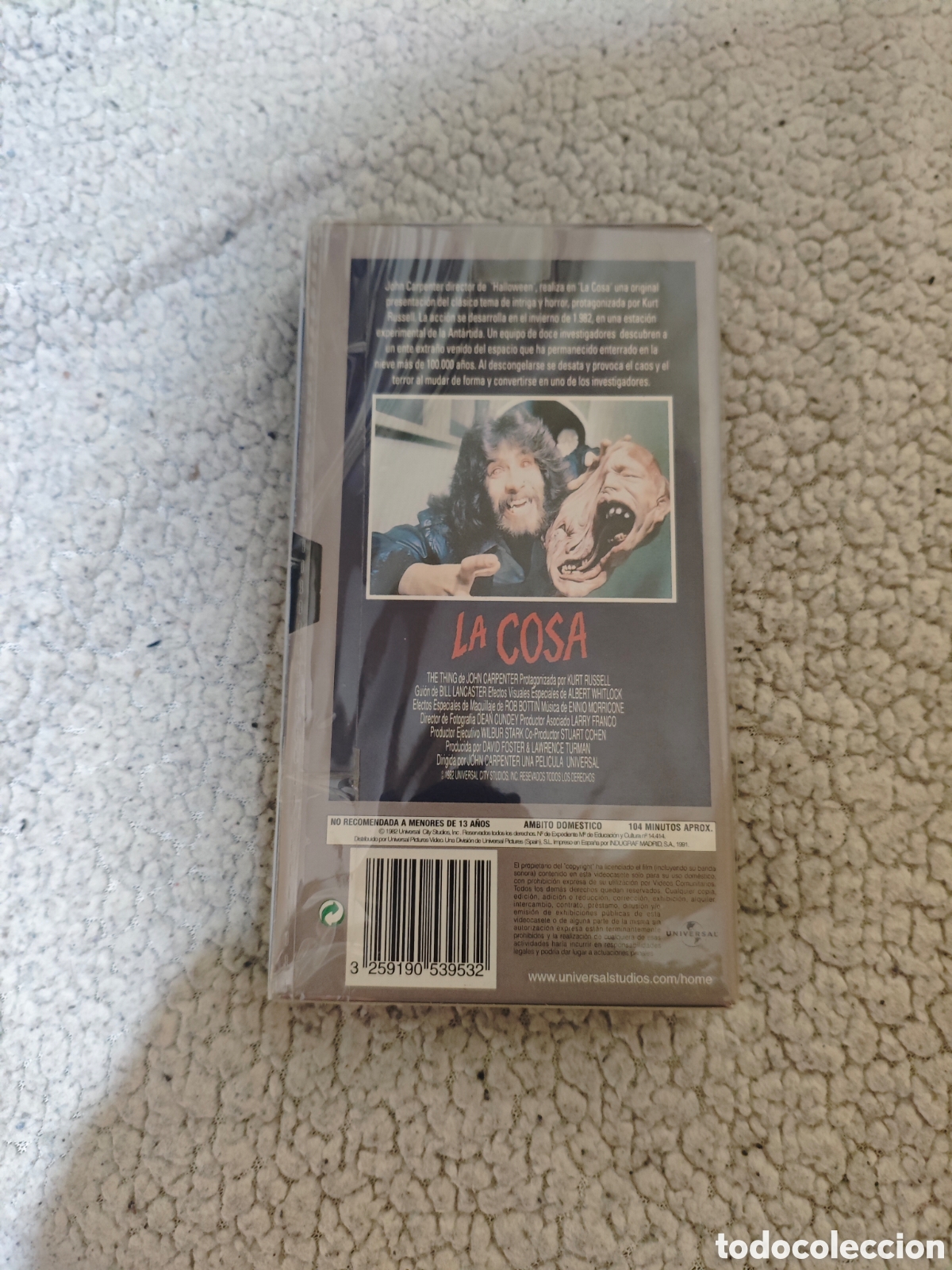 Cine: Pel&iacute;cula La cosa vhs - Foto 2