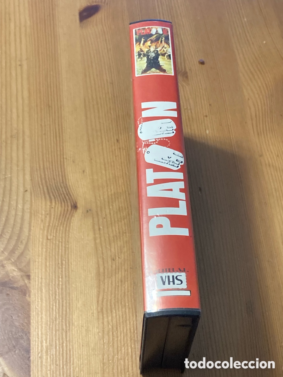 Cine: Cinta v&iacute;deo VHS Platoon - Foto 2
