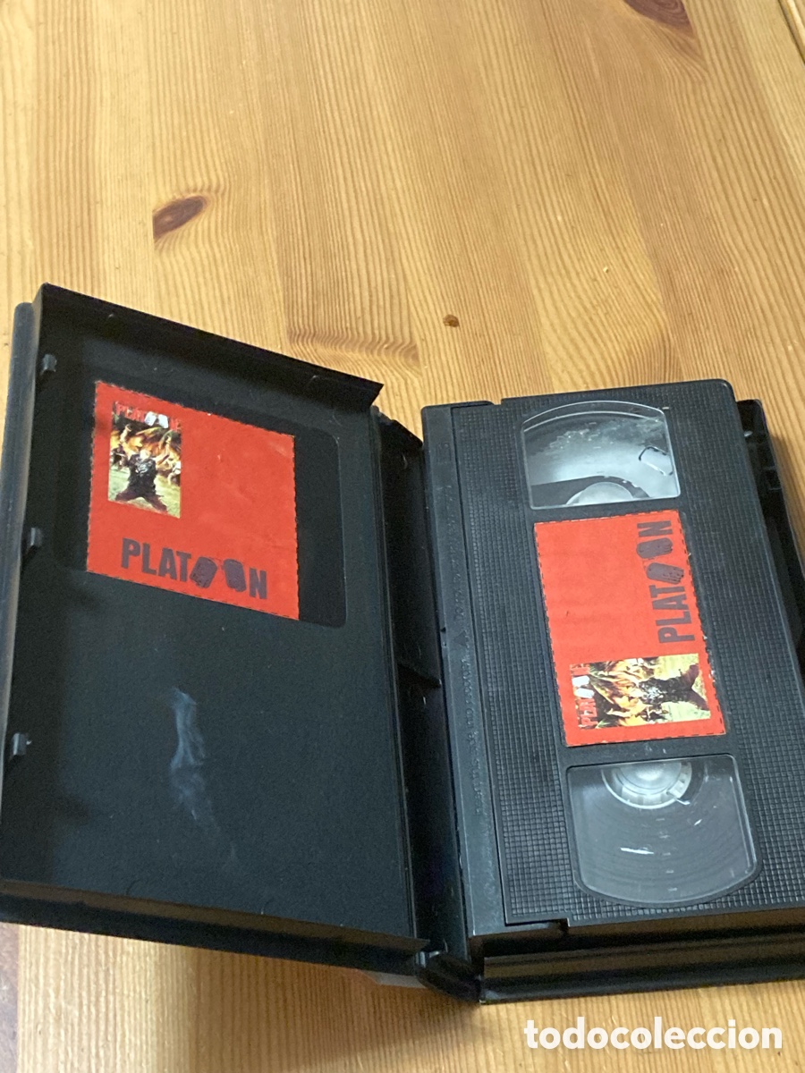 Cine: Cinta v&iacute;deo VHS Platoon - Foto 4