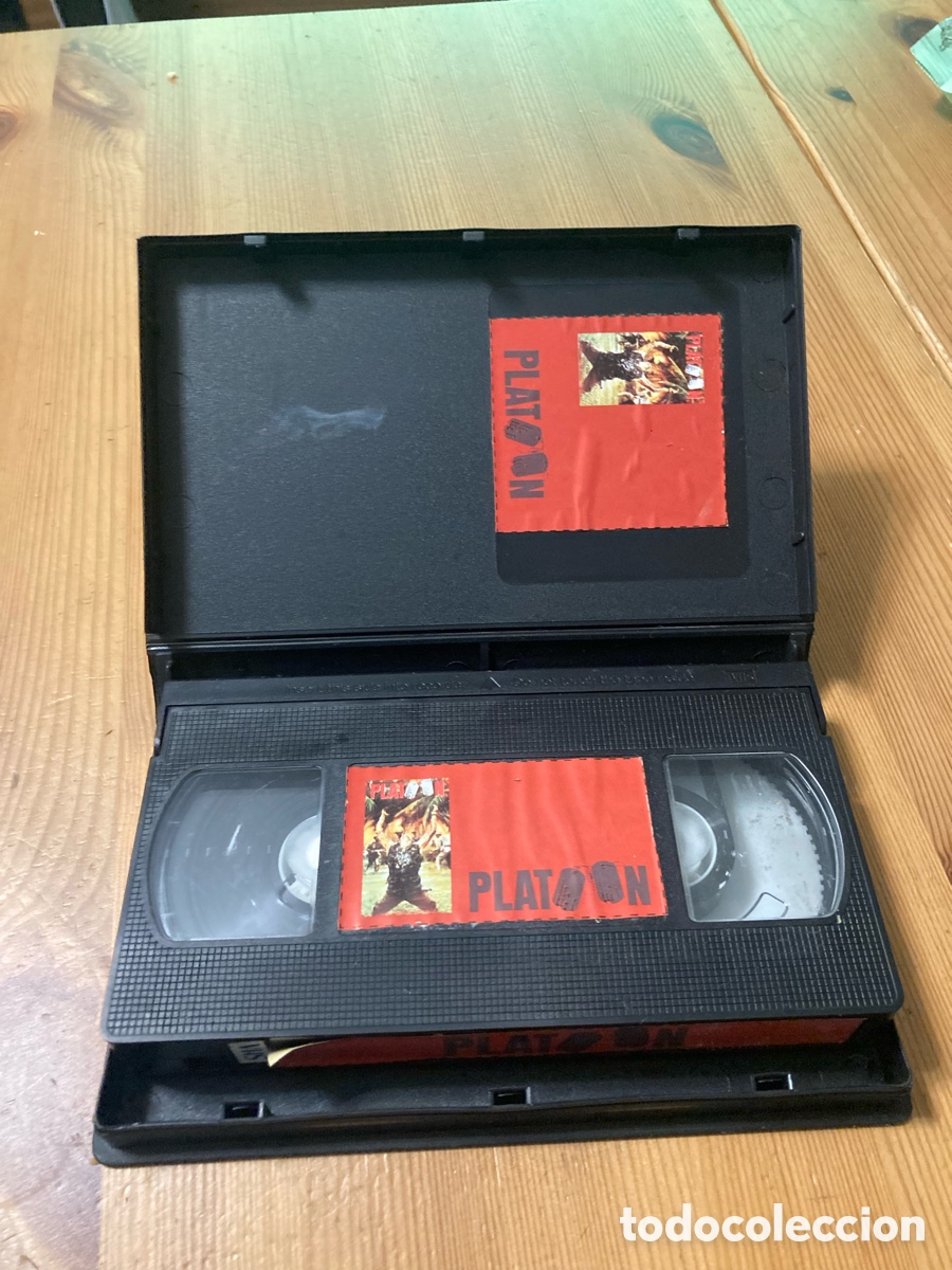 Cine: Cinta v&iacute;deo VHS Platoon - Foto 5