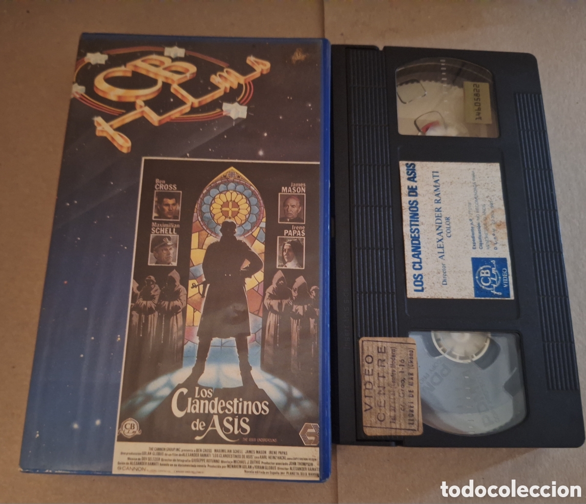 Cinema: Los Clandestinos de Asis VHS Descatalogada