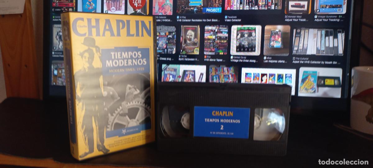 Cine: PELICULA VHS: TIEMPOS MODERNOS CHAPLIN