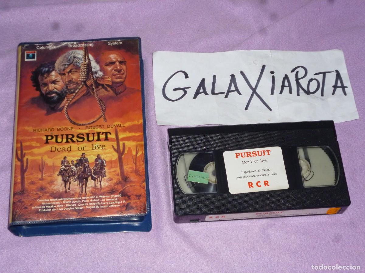Cine: Pursuit. Pelicula en video VHS