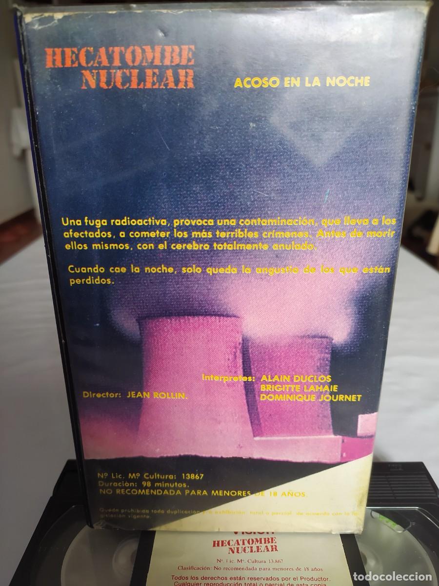 Cine: HECATOMBE NUCLEAR. VHS ORIGINAL - Foto 2