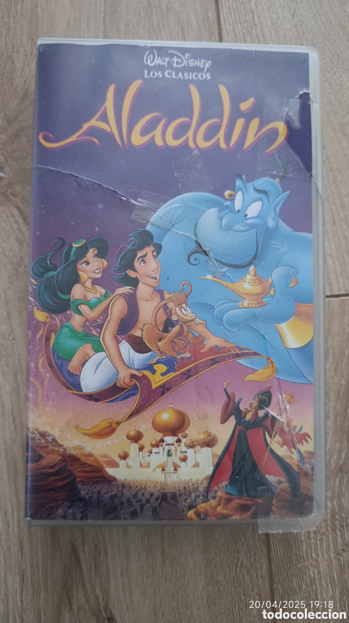 Cine: Pel&iacute;cula Aladdin VHS - Foto 1