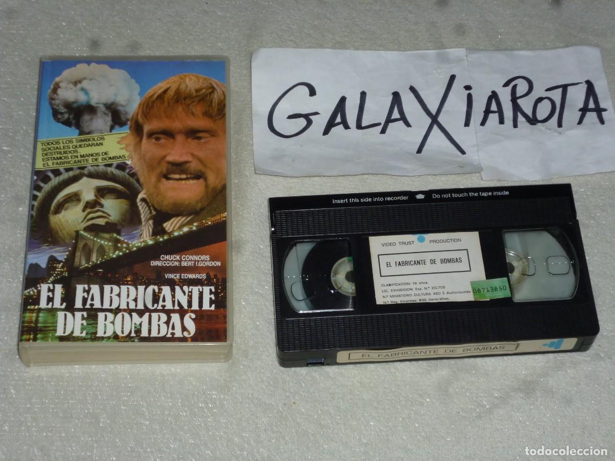Cine: El fabricante de bombas. Pelicula en video VHS