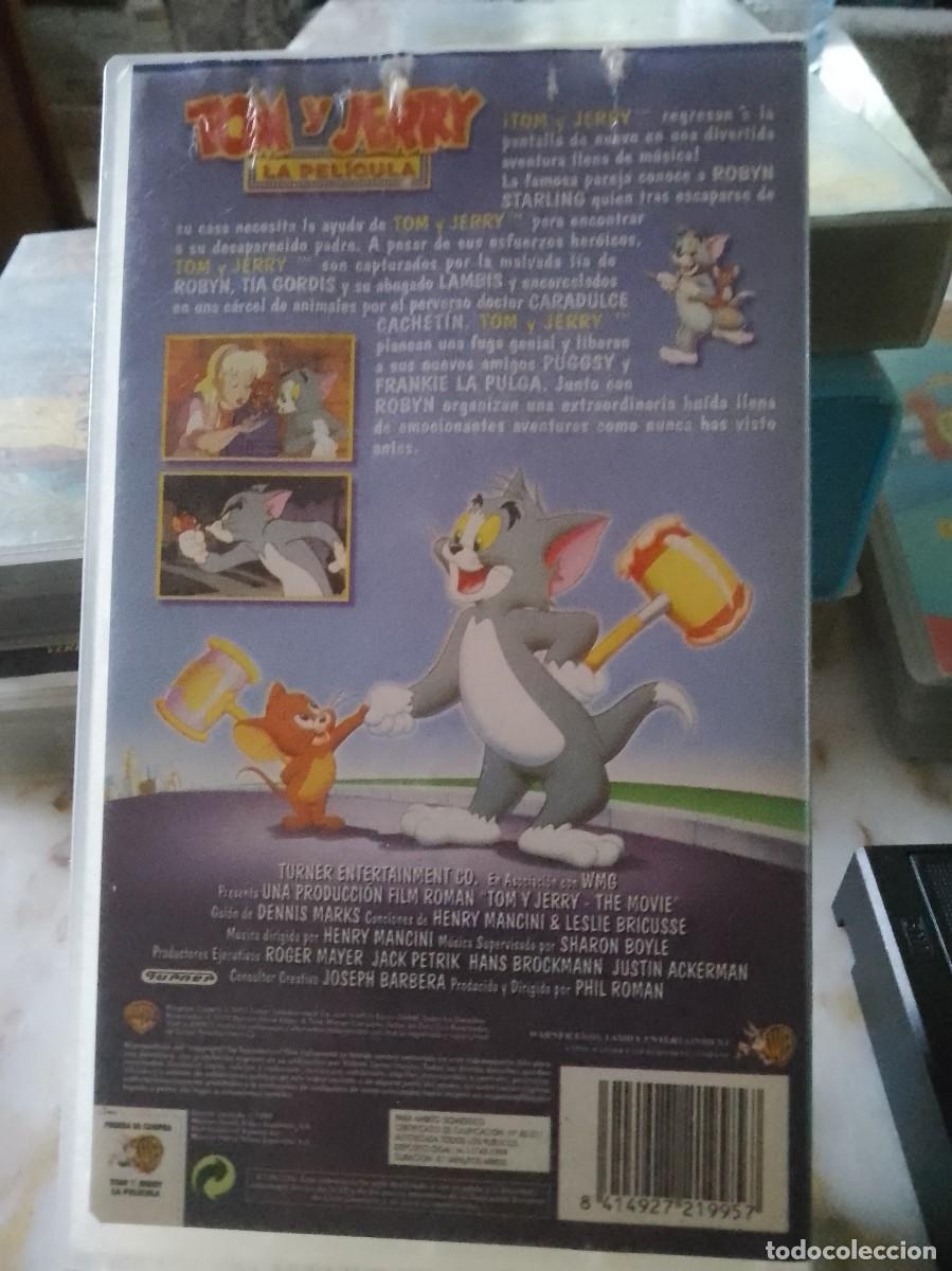 Cine: Tom y Jerry la pel&iacute;cula vhs - Foto 2