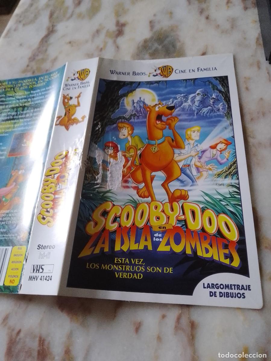Cine: Scooby doo en la isla de los zombies vhs - Foto 1