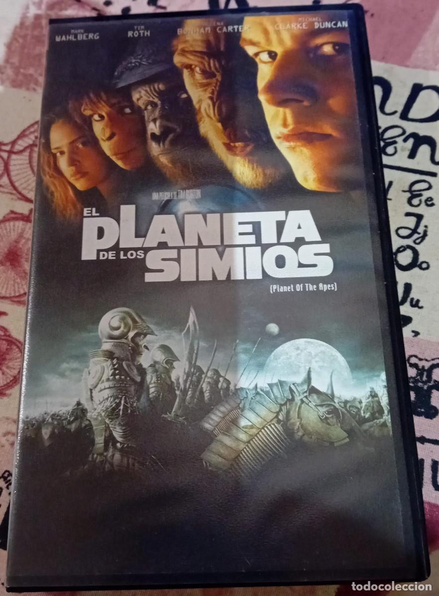 Cine: VHS El planeta de los simios - Foto 1