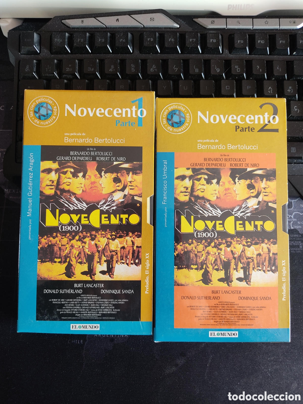 Cine: Novecento 1900 Bernardo Bertolucci VHS - Foto 1
