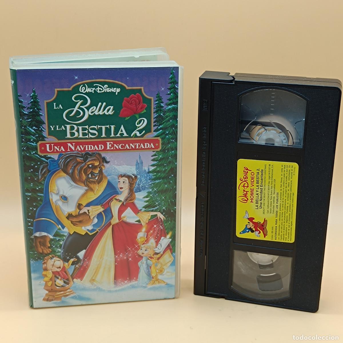 Cine: PELICULA VHS LA BELLA Y LA BESTIA 2. WALT DISNEY.