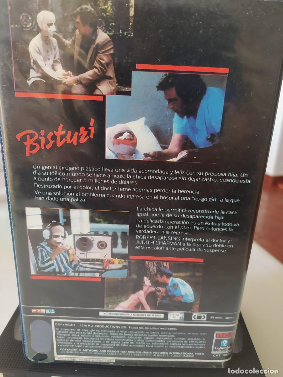 Cine: BISTUR&Iacute;. VHS ORIGINAL - Foto 2