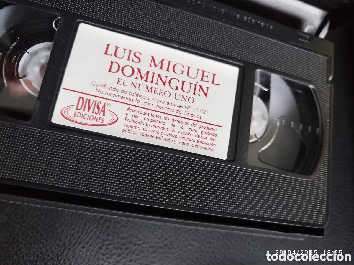 Cine: Luis Miguel Dominguin Vhs El numero uno. - Foto 3