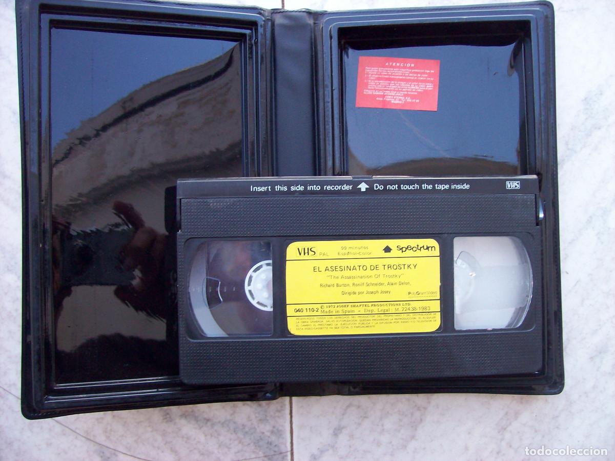 Cine: EL ASESINATO DE TROTSKY VHS - Foto 3
