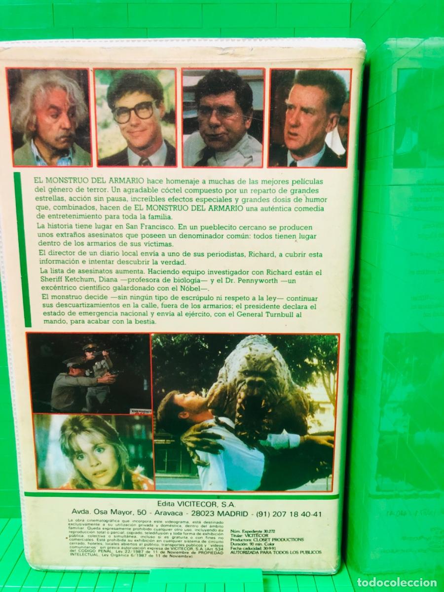 Cine: VHS EL MONSTRUO DEL ARMARIO - Foto 2