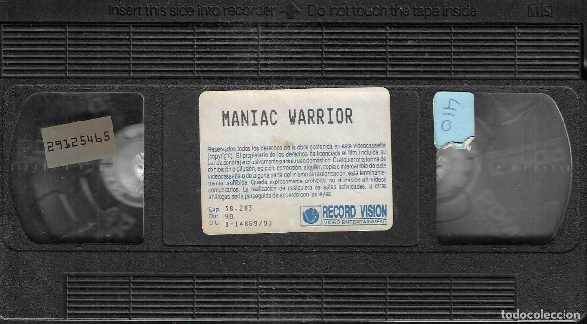 Cine: MANIAC WARRIOR - 1989 - Foto 2