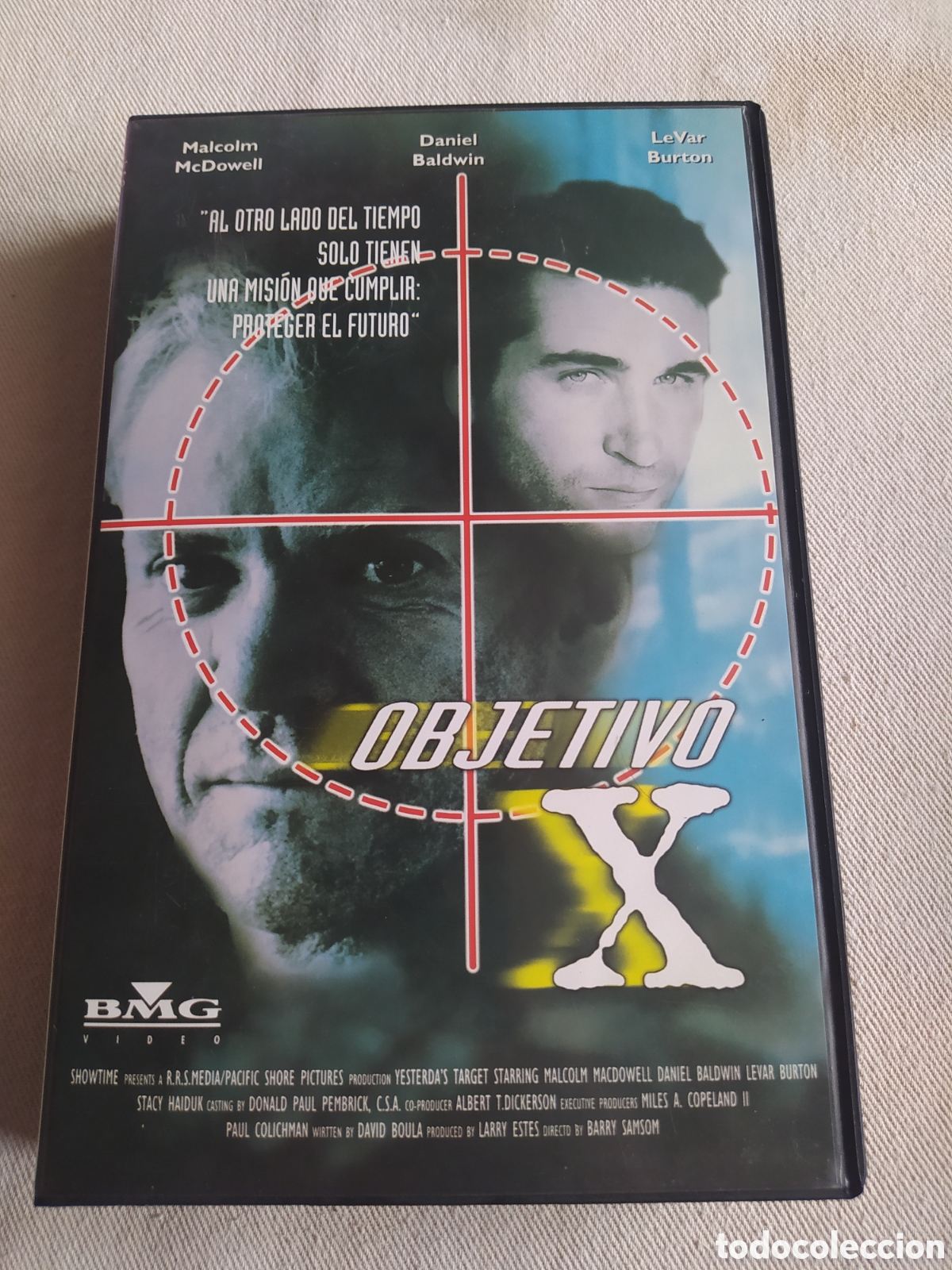 Cine: VHS. - objetivo x - Malcolm mcdowell - Foto 1